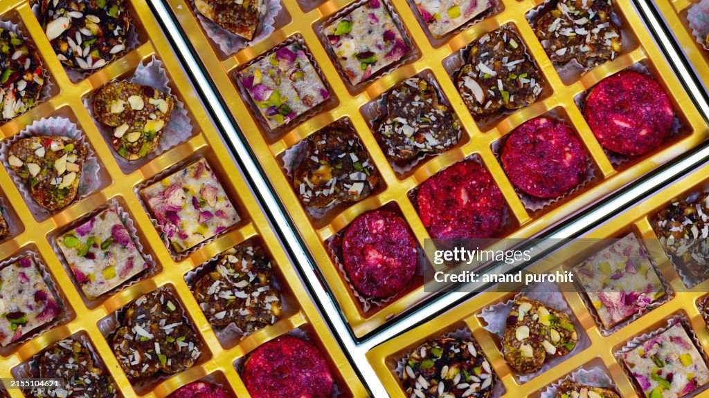 Indian Dry fruit traditional sweet for Diwali