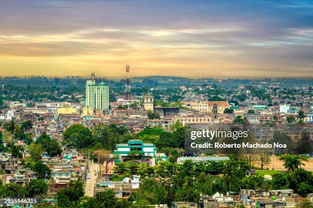 cityscape city - santa clara cuba stock pictures, royalty-free photos & images