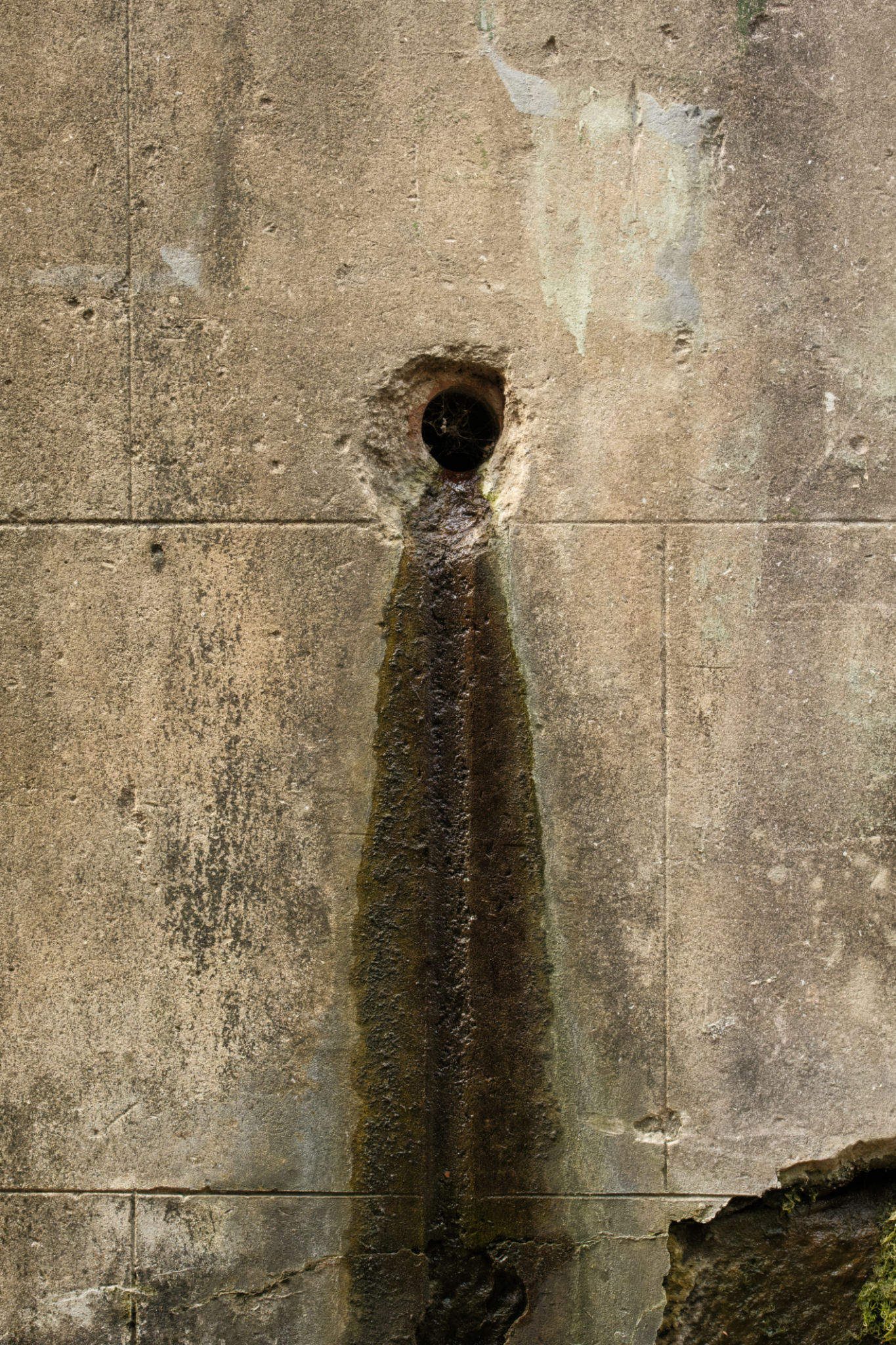 slow drainage