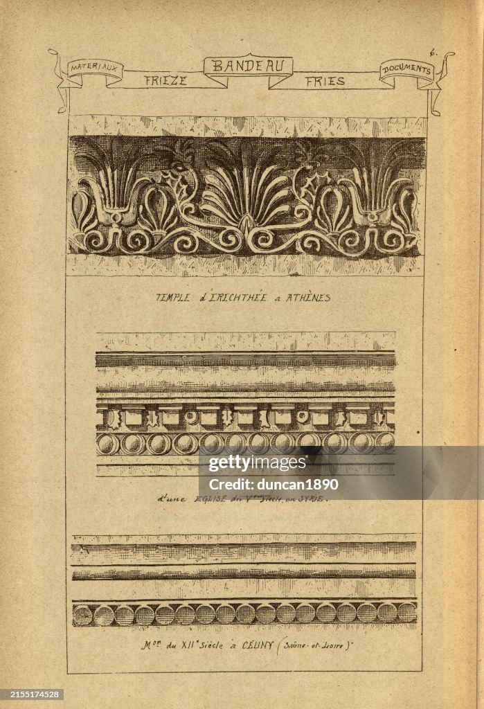 Frieze Pattern Types Architectural Frieze Patterns History Of Architecture Decoration And ...