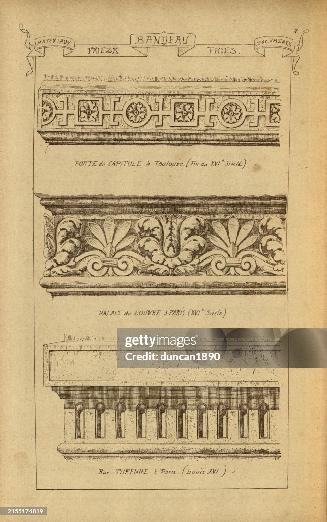 Architectural Frieze Patterns History Of Architecture Decoration And ...