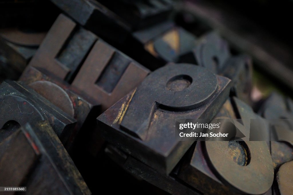 Inside A Letterpress Printing Workshop In Cali