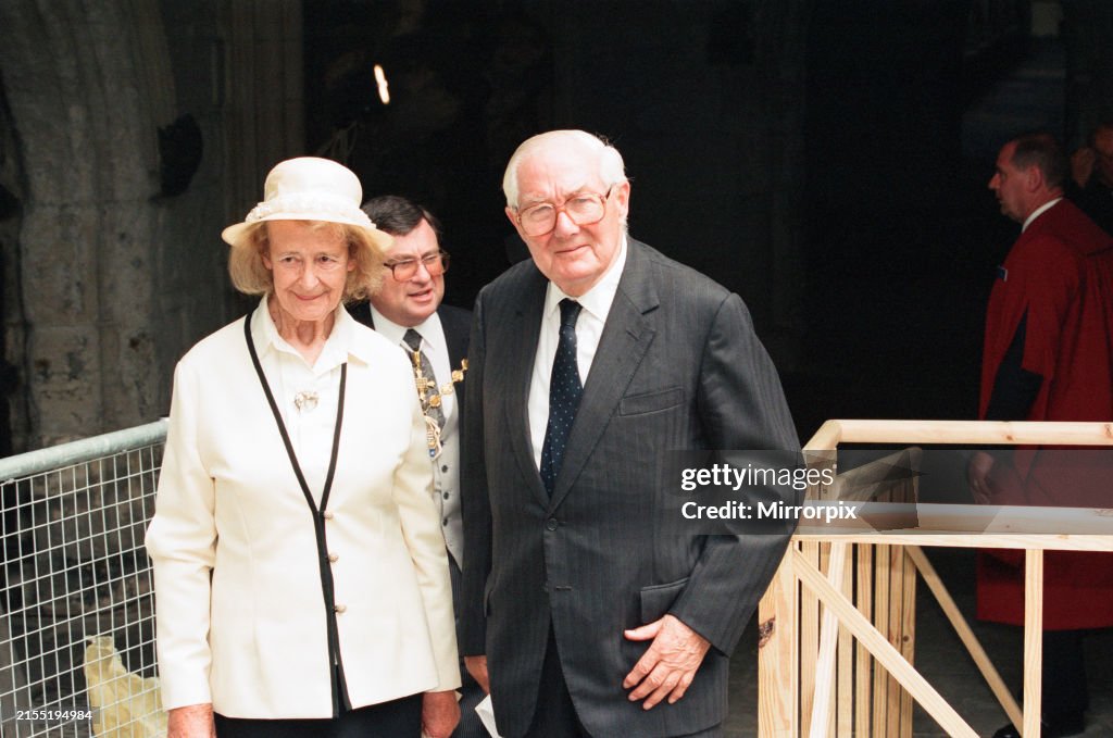 Harold Wilson Memorial Service At Westminster Abbey 1995