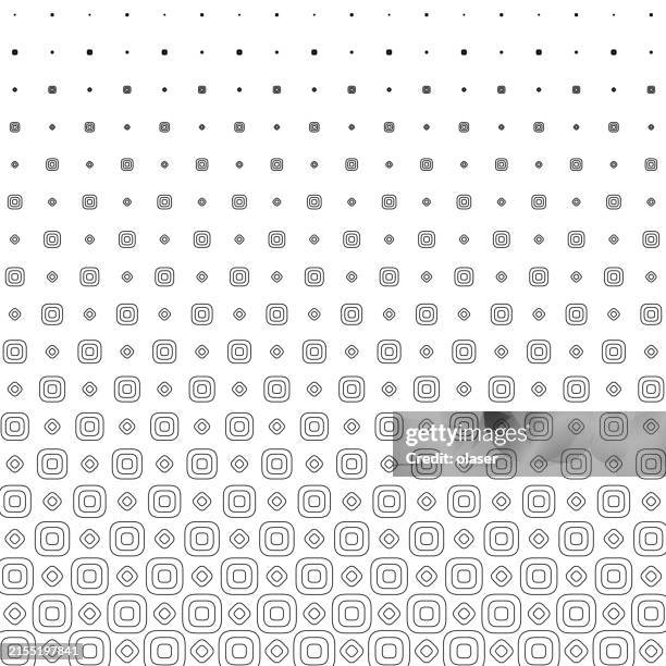 Changing Grid Of Rounded Squares Pattern High-Res Vector Graphic ...