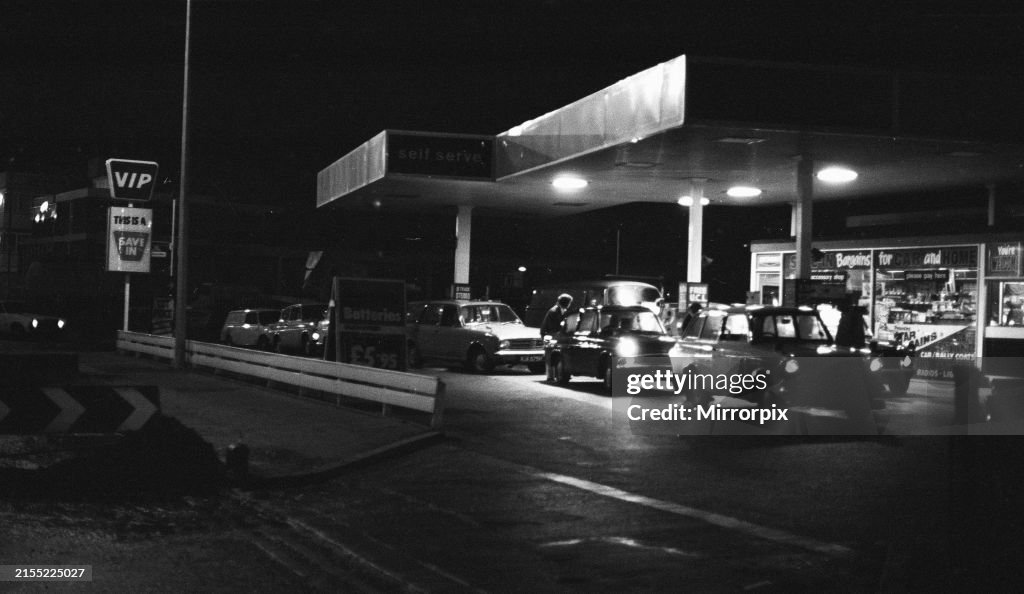 Petrol Queues In Manchester