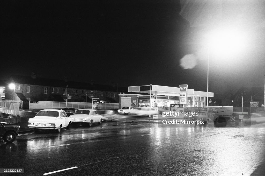 Petrol Queues In Manchester