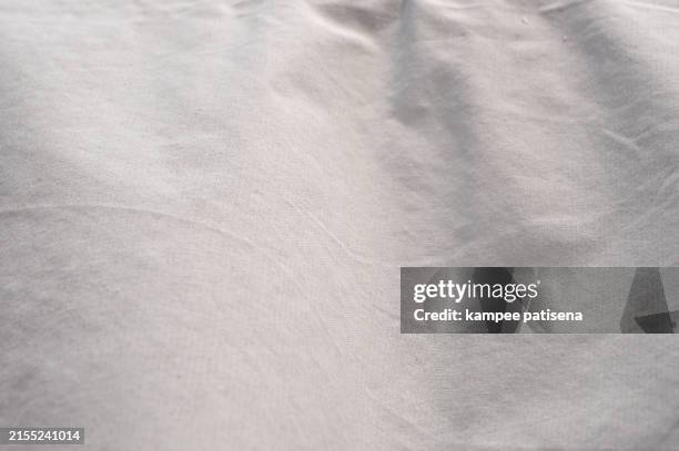 white textile fabric canvas pattern detail background - tablecloth stock pictures, royalty-free photos & images