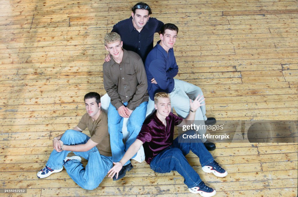 Nsync In 1995 NSYNC, American Pop Group, Studio Pix, London, August 1997. The boy ...