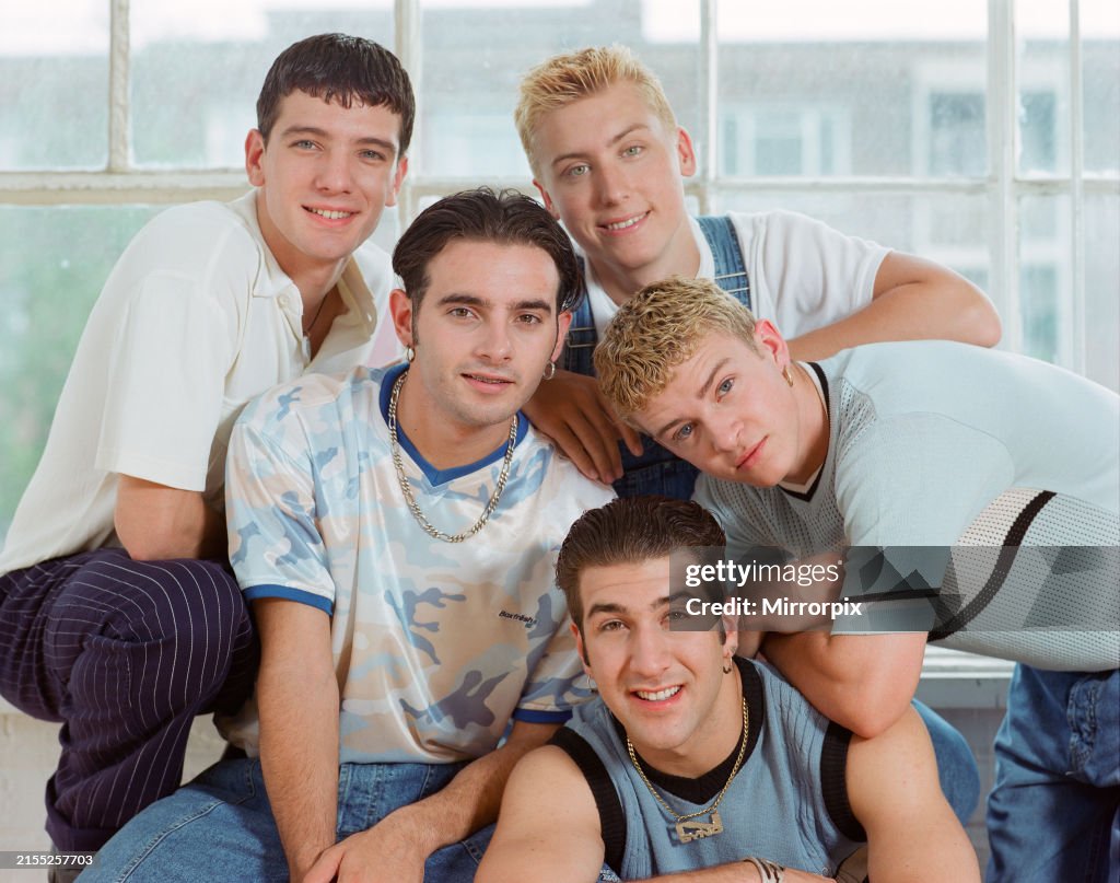 Nsync In 1995 NSYNC, American Pop Group, Studio Pix, London, August 1997. The boy ...