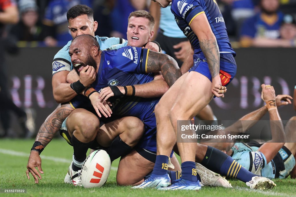 NRL Rd 13 - Eels v Sharks