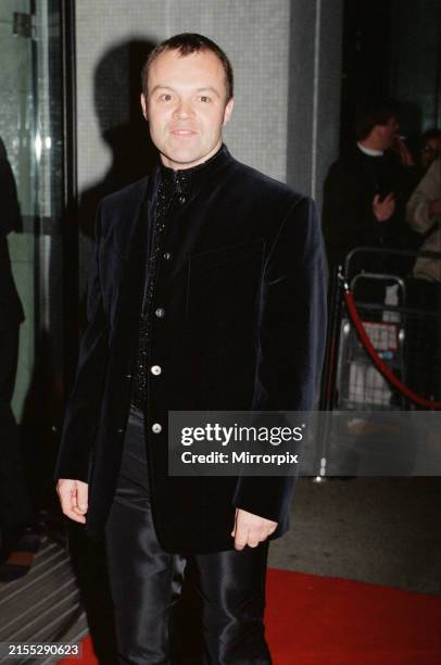 Graham Norton arriving at the British Comedy Awards at the London Weekend Television Centre. 13th December 1997.