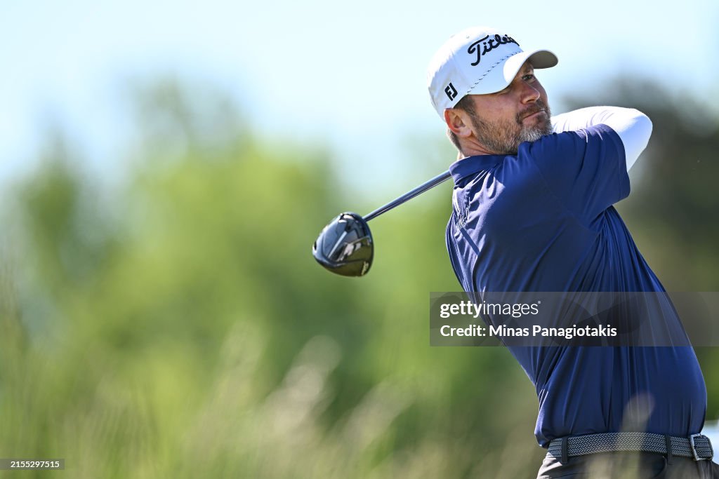 Sean Reiter Rbc Sean O'Hair of the United States plays his shot from the 11th tee ...