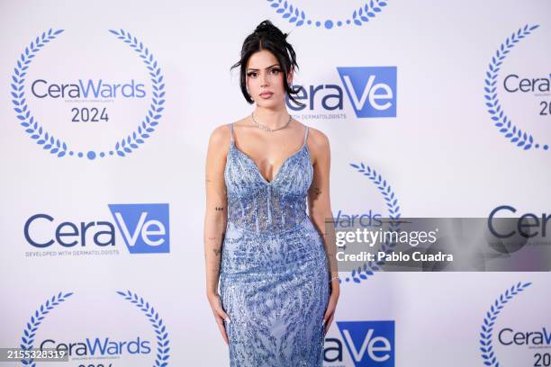Lucia Bellido attends the CeraWards 2024 photocall at Florida Park on May 30, 2024 in Madrid, Spain.