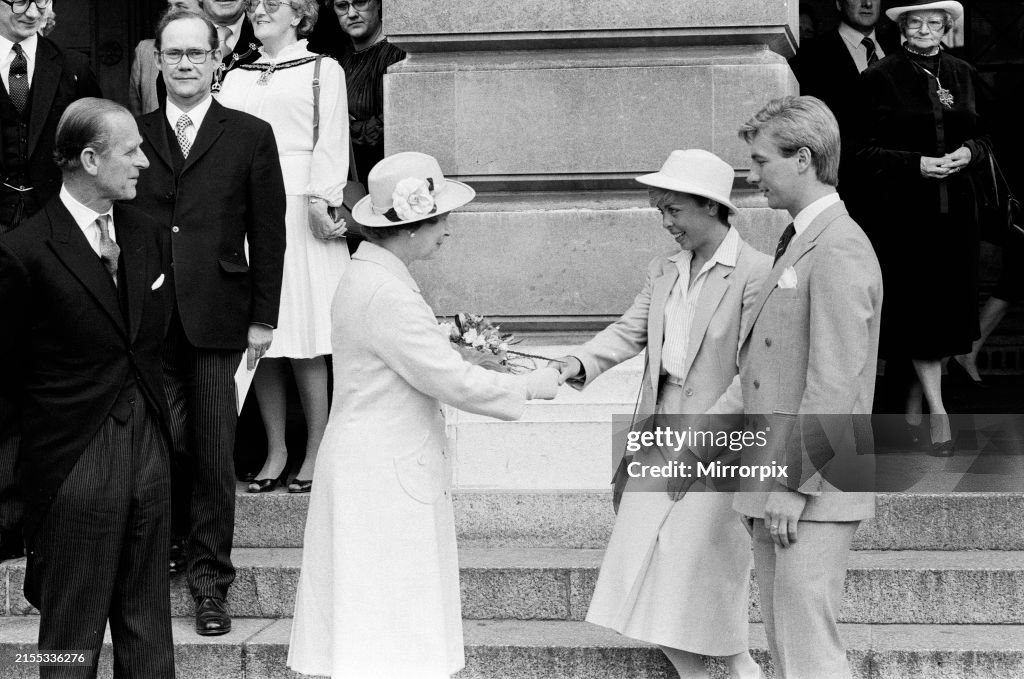 Royal Visit To Nottingham
