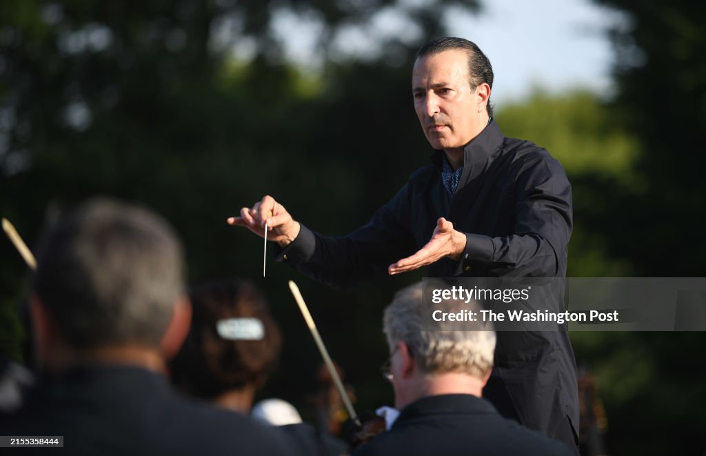 WASHINGTON, D.C., JUNE 01: Italian conductor Alvise Casellati d
