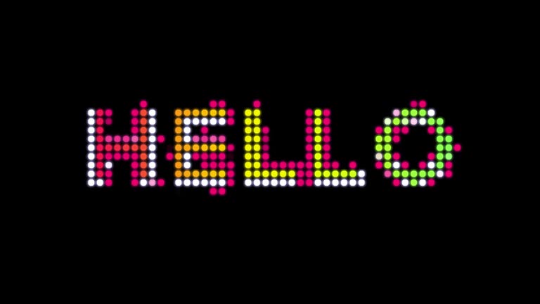 Hello Retro 489 Retro Ad Font Stock Videos, Footage, & 4K Video Clips - Getty Images