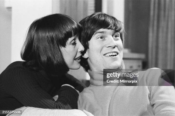 The girl known to television viewers as Alf Garnett's daughter Una Stubbs is starring in a film with her husband Nick Henson. This is the first time...