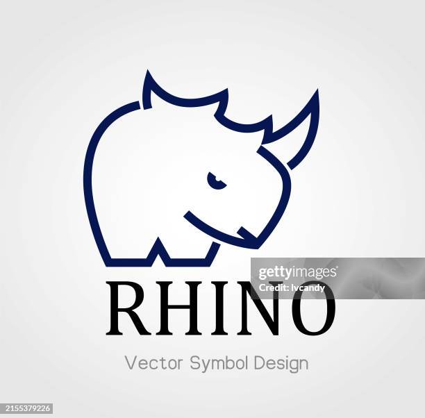 60 Rhino Logos High Res Illustrations - Getty Images
