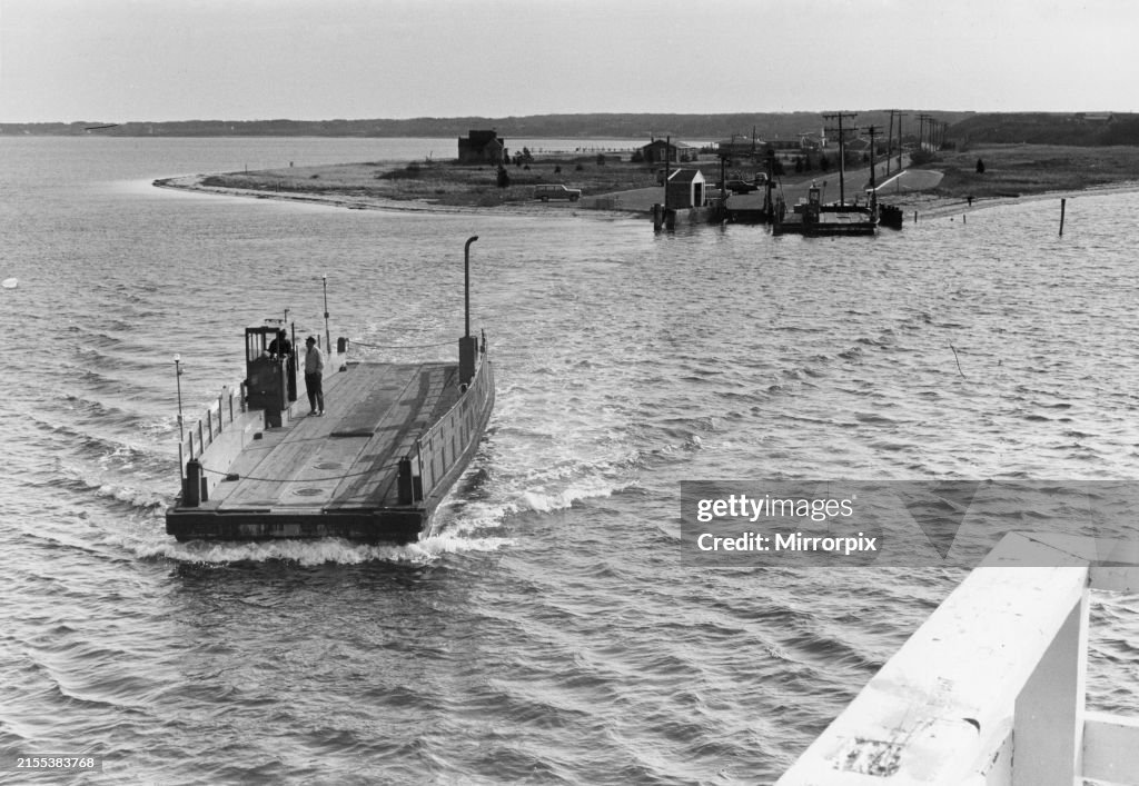 Chappaquiddick Ferry Crossing 1979