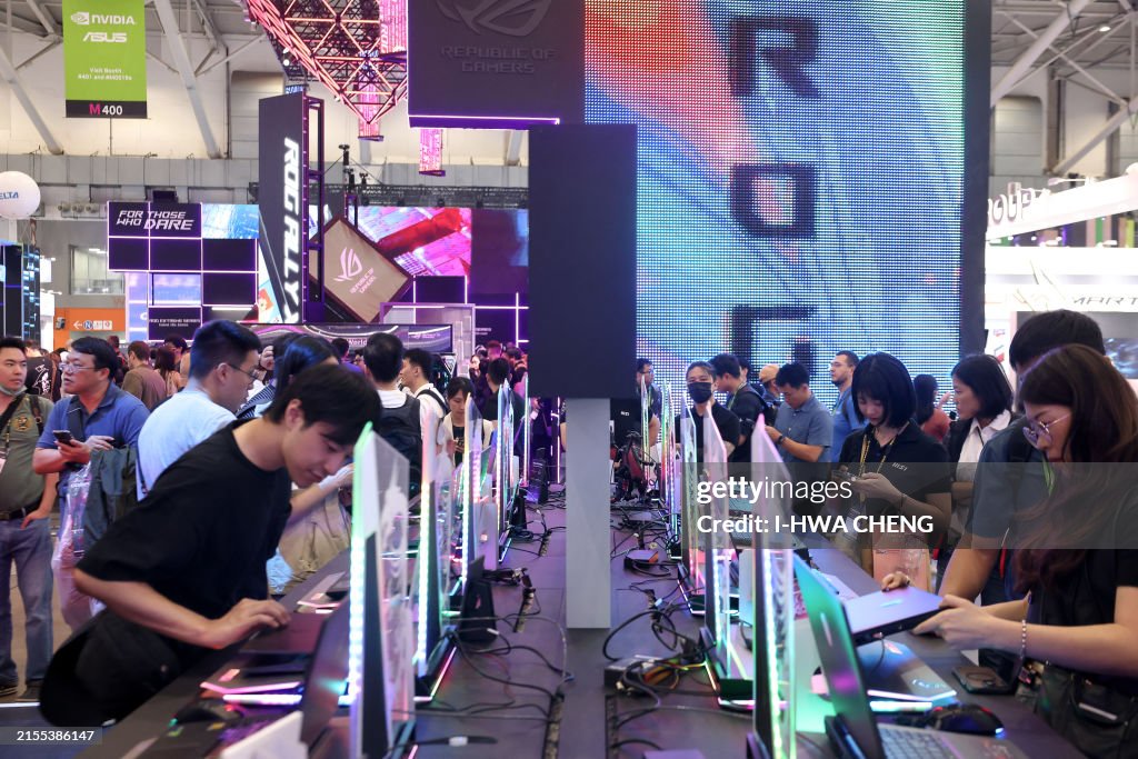 TAIWAN-TECH-BUSINESS-SEMICONDUCTORS-AI-COMPUTEX
