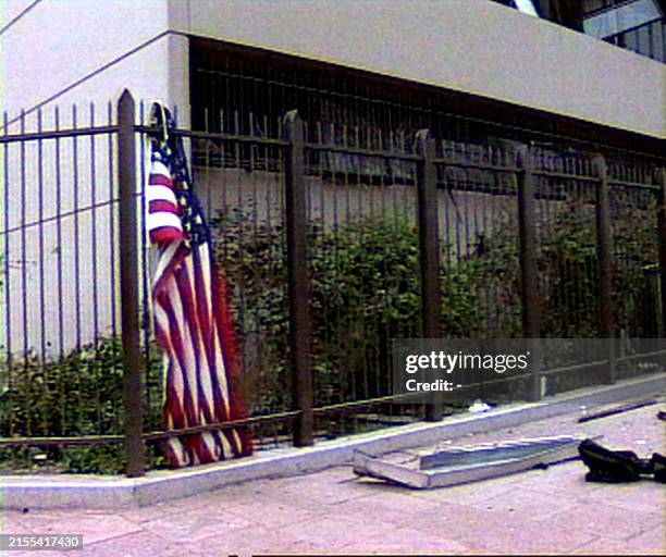 Fence Explosion 1,489 Huge American Flag Stock Photos, High-Res Pictures, and Images ...