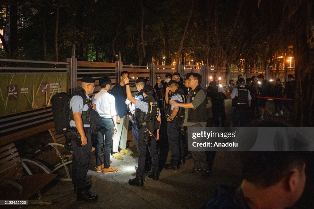 35th anniversary of China's Tiananmen Square crackdown in Hong Kong
