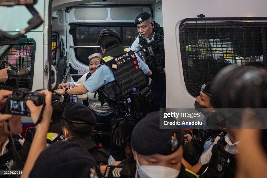 35th anniversary of China's Tiananmen Square crackdown in Hong Kong