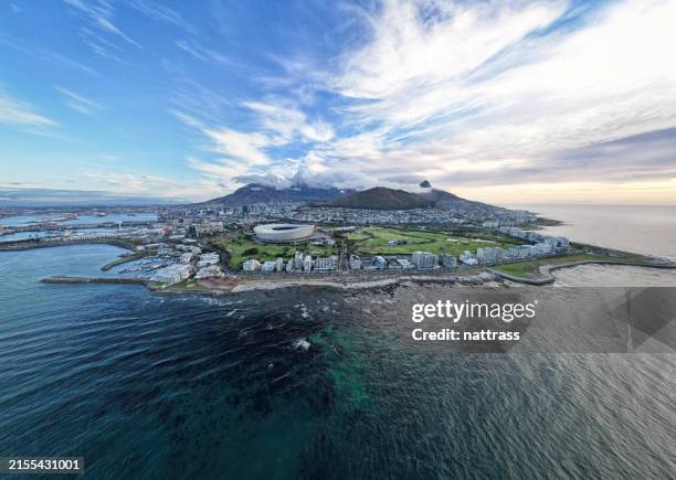cape town panoramic - cape town stock pictures, royalty-free photos & images