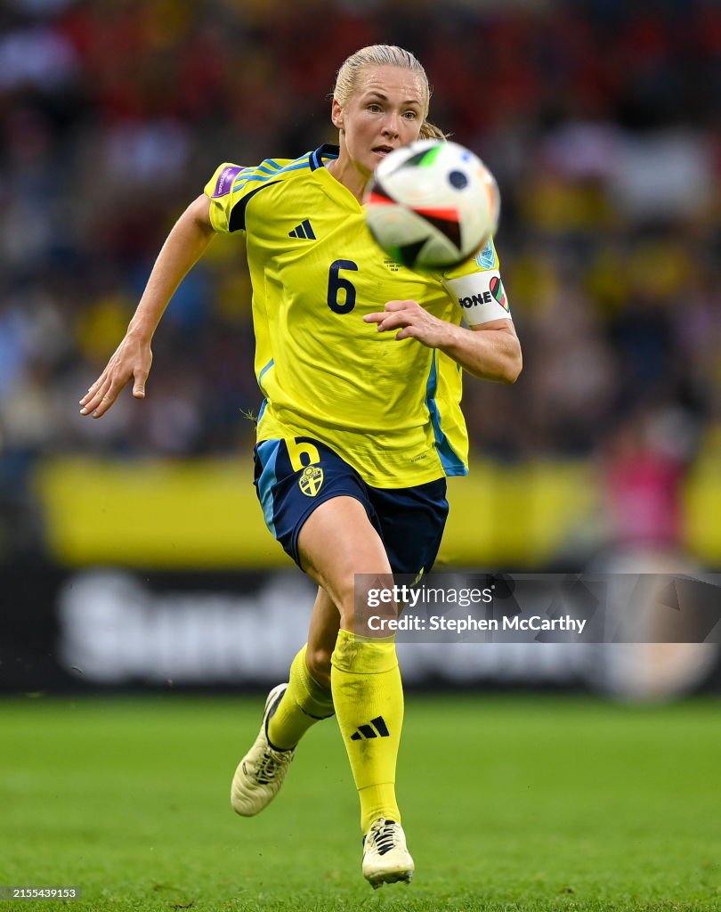 Sweden v Republic of Ireland - 2025 UEFA Women's European Championship Qualifier