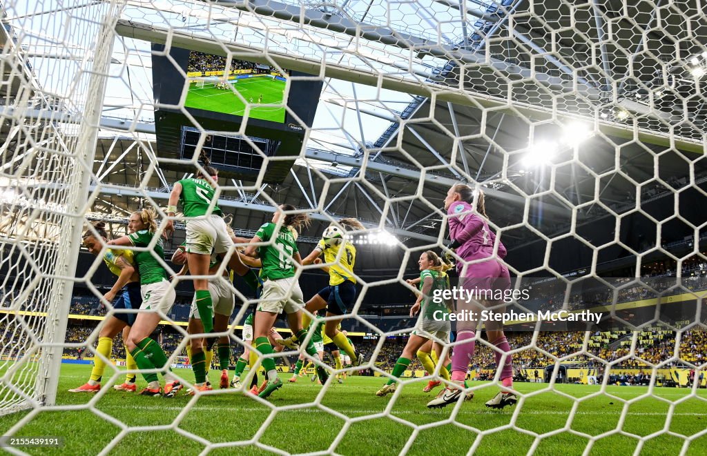 Sweden v Republic of Ireland - 2025 UEFA Women's European Championship Qualifier
