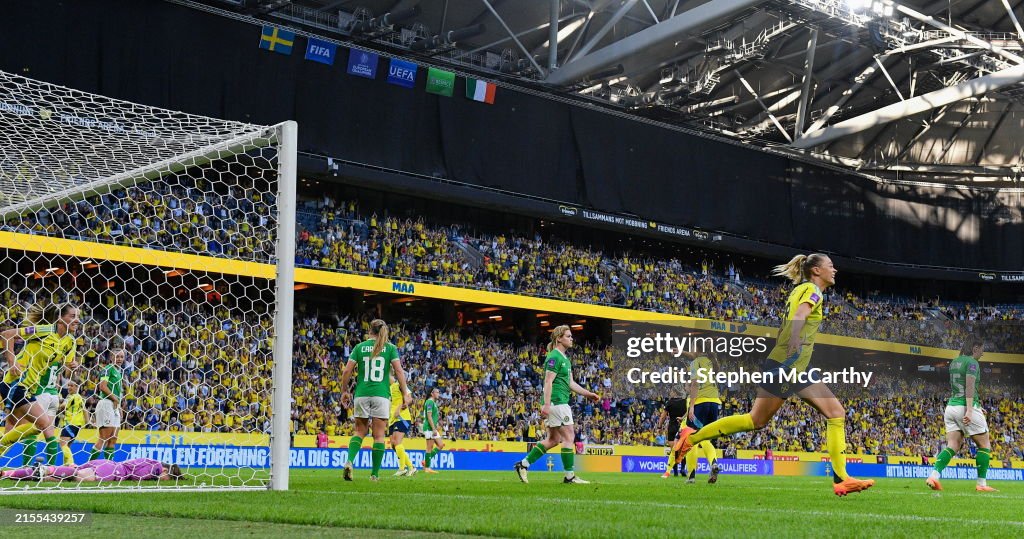 Sweden v Republic of Ireland - 2025 UEFA Women's European Championship Qualifier