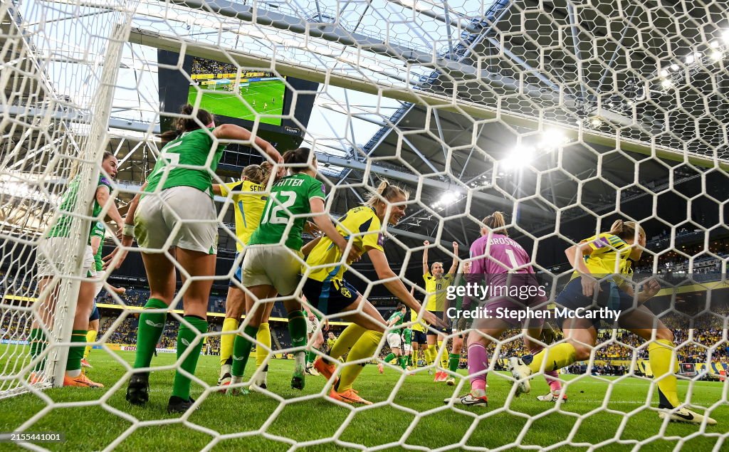 Sweden v Republic of Ireland - 2025 UEFA Women's European Championship Qualifier