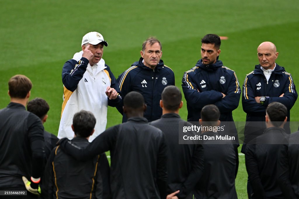 Real Madrid CF Training Session And Press Conference - UEFA Champions League Final 2023/24