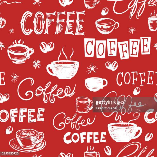 2005 Background 2,005 Coffee Vector Background High Res Illustrations - Getty Images