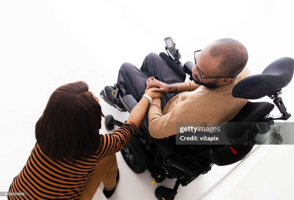 Disabled Man and His Loving Wife