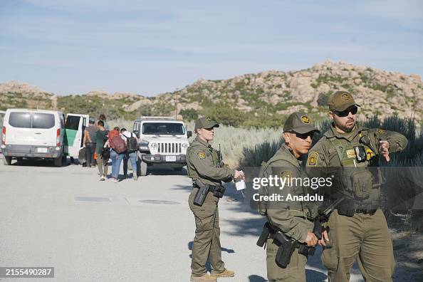 Dozens of migrants deported by border patrols in California following Biden's order to restrict asylum Dozens of migrants deported by border patrols in California following Biden's order to restrict asylum