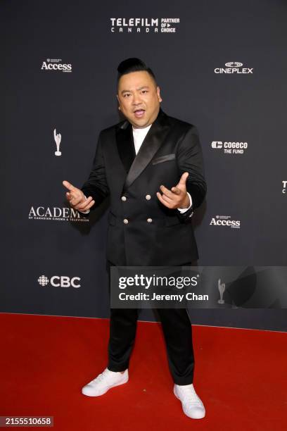 Andrew Phung attends the 2024 Canadian Screen Awards at CBC Broadcast Centre on May 31, 2024 in Toronto, Ontario.
