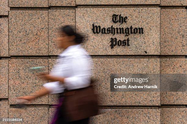 The Washington Post Building at One Franklin Square Building on June 5, 2024 in Washington, DC.