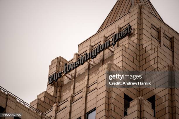 The Washington Post Building at One Franklin Square Building on June 5, 2024 in Washington, DC.