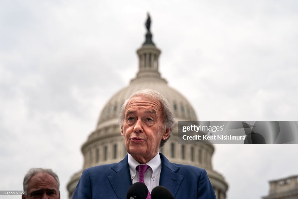 Sen. Markey Holds A News Conference On The "Right To Contraception Act"