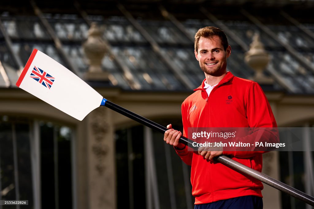 Team GB Rowing Team Announcement - Paris Olympics 2024 - Kew Gardens