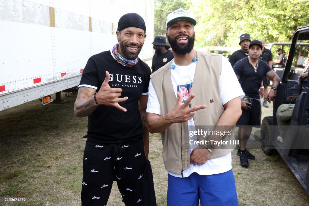 Redman and Common attend the 2024 Roots Picnic at The Mann on June Redman and Common attend the 2024 Roots Picnic at The Mann on June