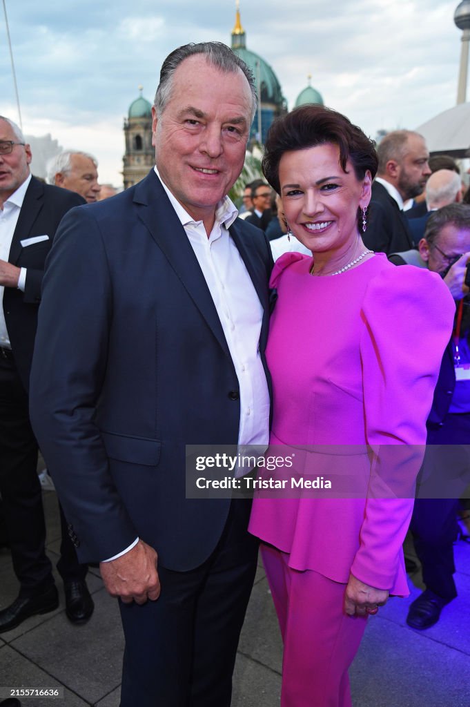 Clemens Tönnies and Margit Tönnies during the Bertelsmann Party 2024 ...