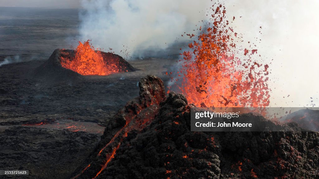 Volcano Southwest Of Reykjavik Erupts For Fifth Time Since December