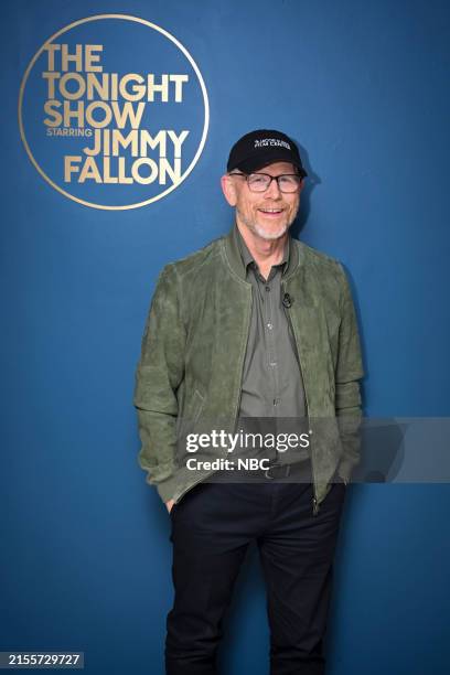 Episode 1984 -- Pictured: Film director & producer Ron Howard poses backstage on Thursday, June 6, 2024 --