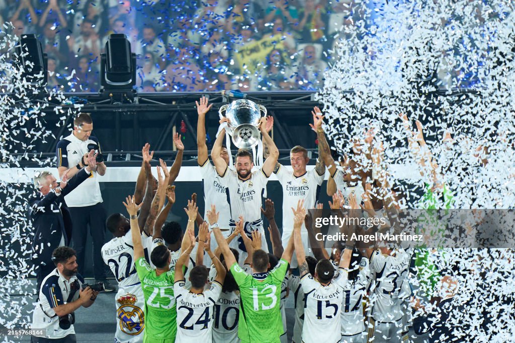 Real Madrid UEFA Champions League Trophy Parade