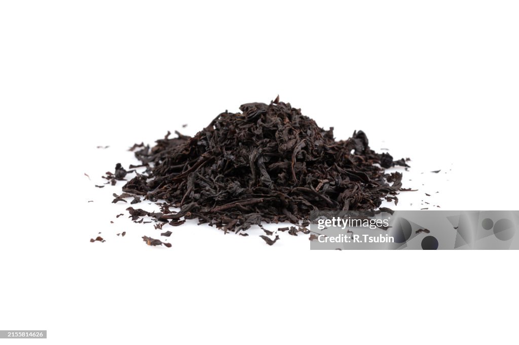 Dry black tea