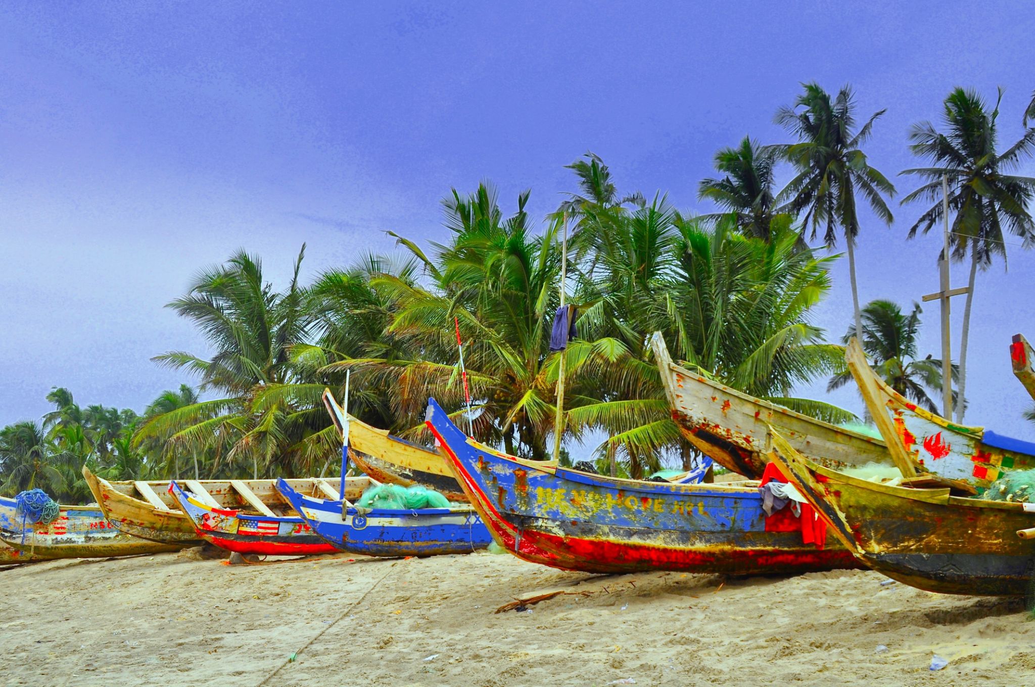 pollution Ghana coast