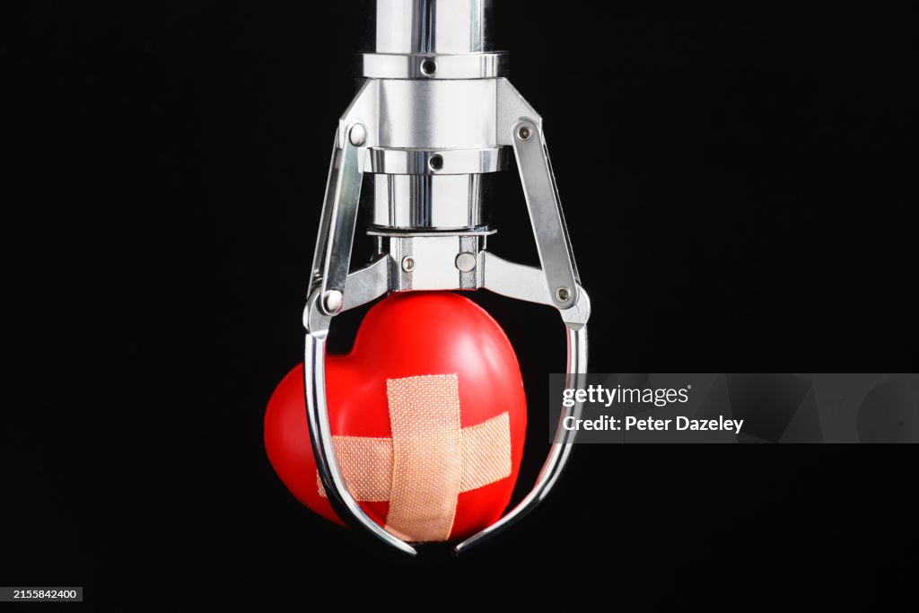 Heart in grabber