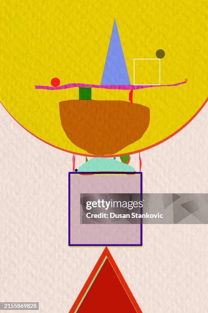 balance - pile of rocks white background stock illustrations